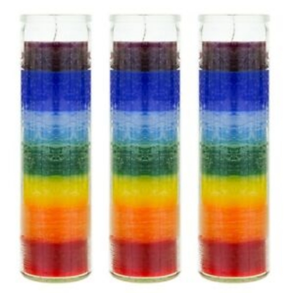 7 Chakra Candle - Picture 2 of 2
